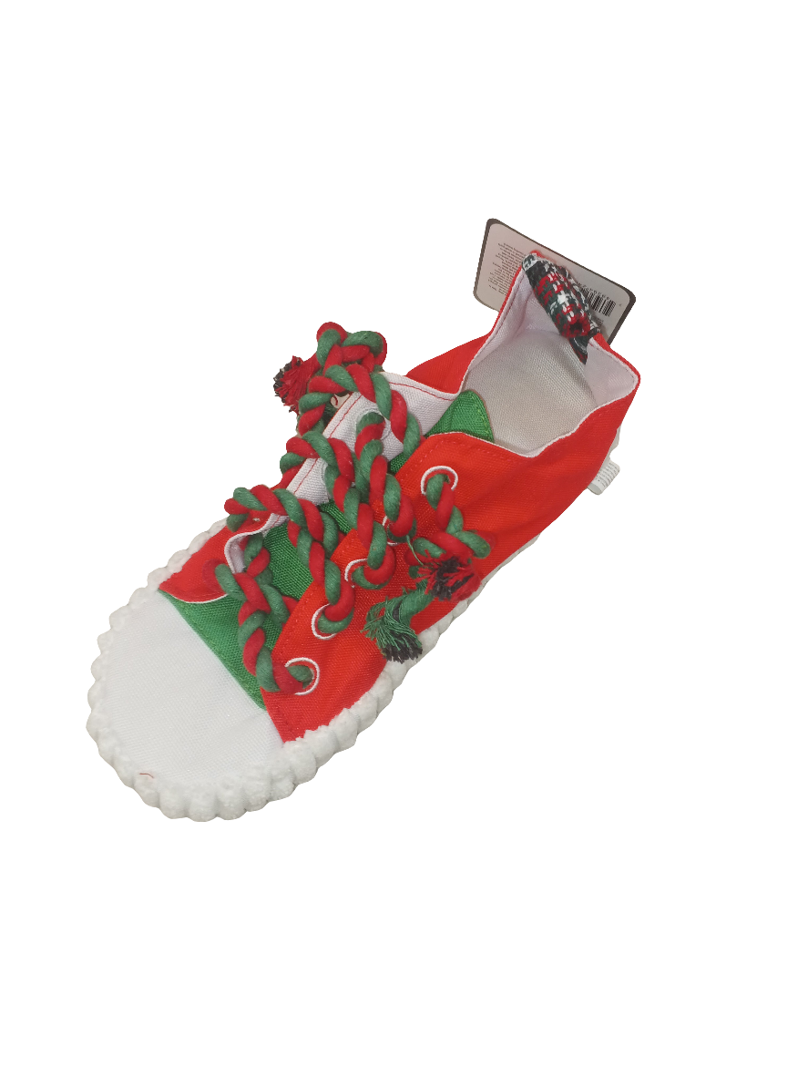 Crinkle Sneakers Dog Toy